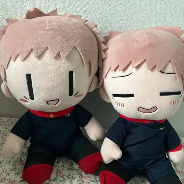 [BUNJANG] Jujutsu Kaisen Yuji Itadori Big Plush Doll Bundle / 주술회전 이타도리 유우지 봉제인형 빅누이 2개일괄