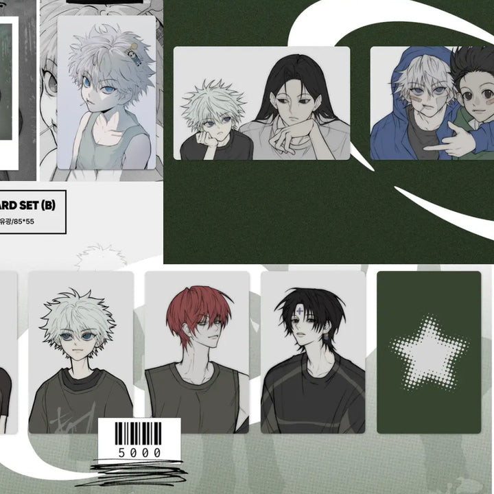 [BUNJANG] Hunter x Hunter Vol. 6 Set - Killua &amp; Gon Photocards / 헌터헌터 6님 포토카트 일괄 키르아 곤
