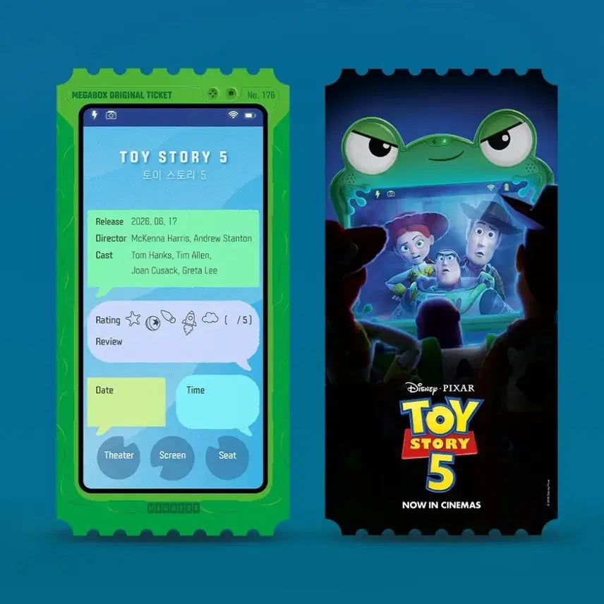 [BUNJANG] Toy Story 5 Original Ticket OT Goods / 토이스토리 5 오리지널 티켓 오티 굿즈