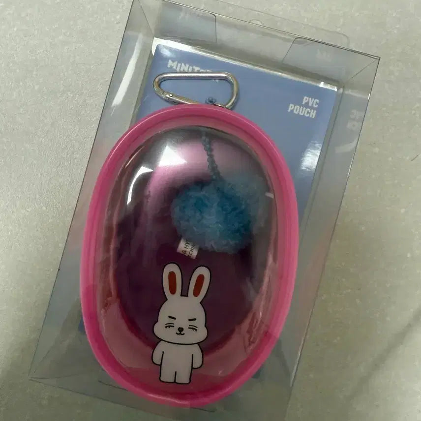 [BUNJANG] SEVENTEEN MiniTeen ChocCherry PVC Pouch / 세븐틴 미니틴 쵯체리 PVC 파우치