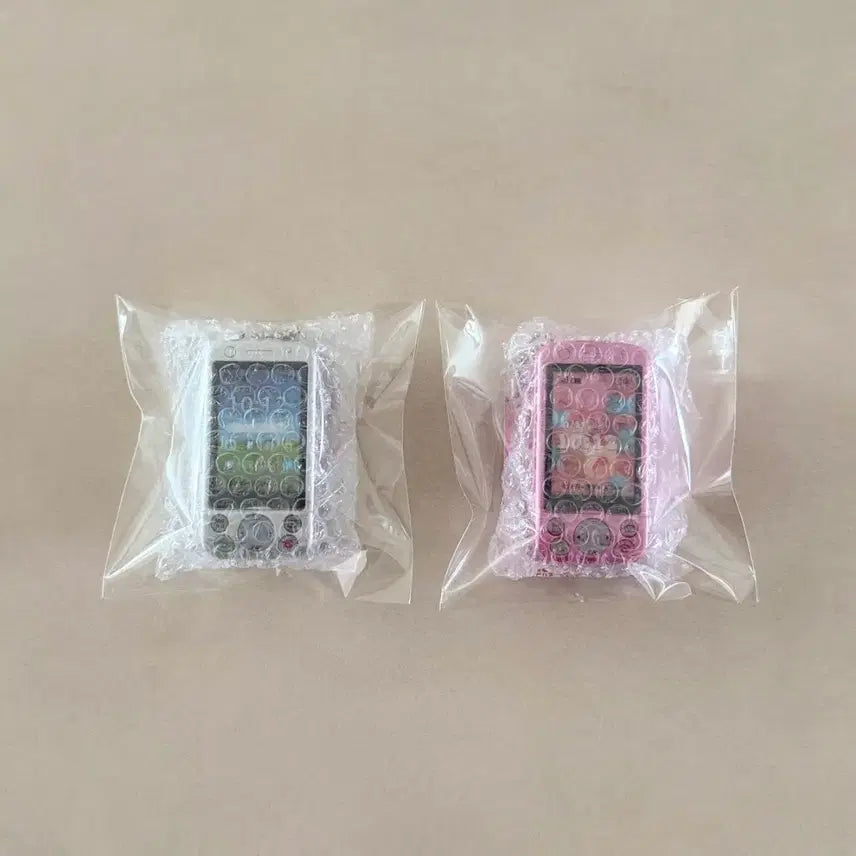 [BUNJANG] Toy Spirit Slide Phone Gacha Bundle Set Silver Pink / 토이스피릿 슬라이드폰 가챠 일괄 실버 핑크