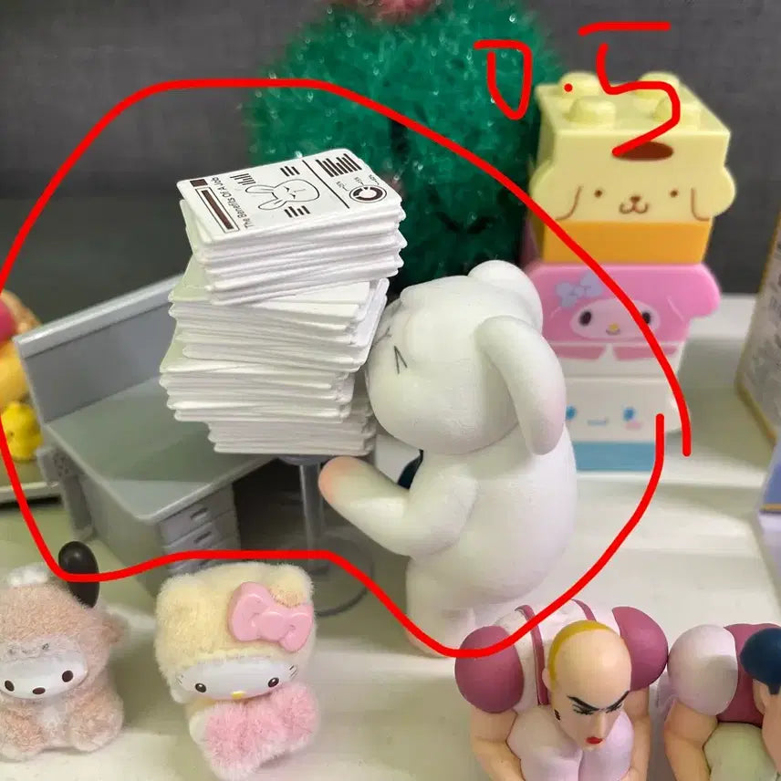 [BUNJANG] Bunny Figure / 서류토끼 피규어