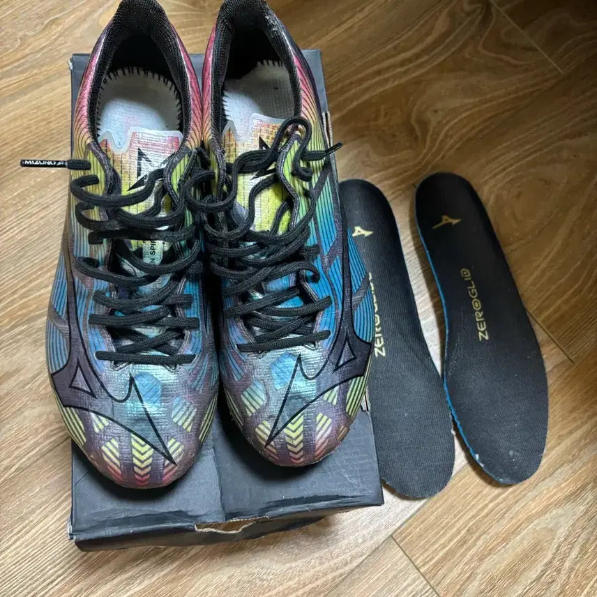 [BUNJANG] Mizuno Alpha II JPN FG 245 Soccer Cleats / 미즈노 알파 II JPN 245 축구화 FG