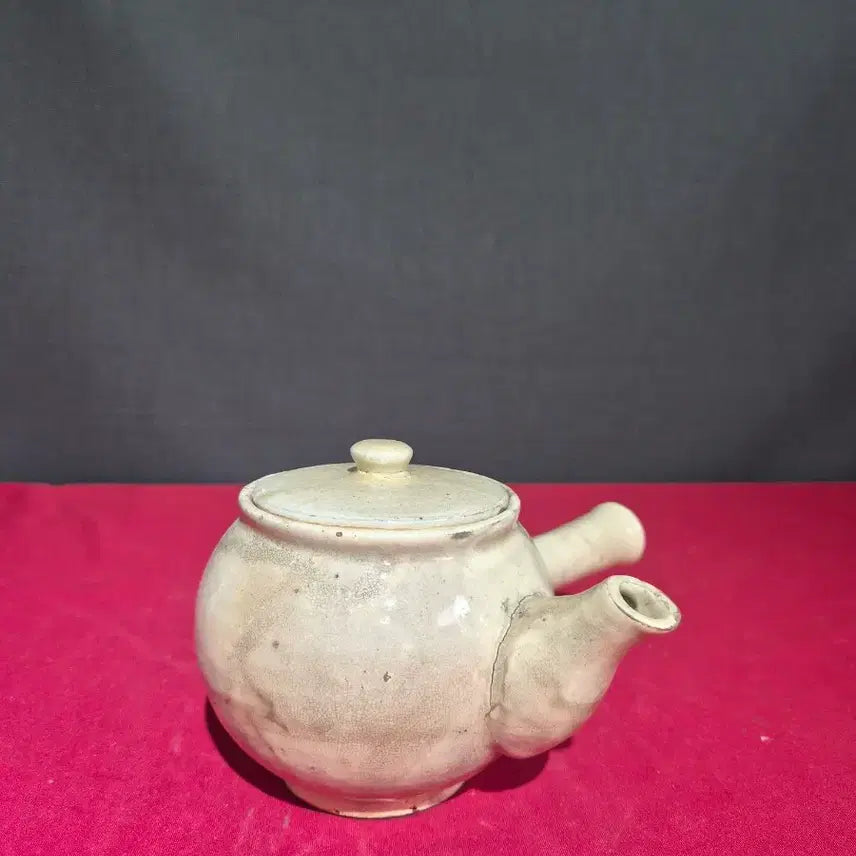 [BUNJANG] Buncheong Ware Complete Set Teapot / 분청사기 완전범벙 다관