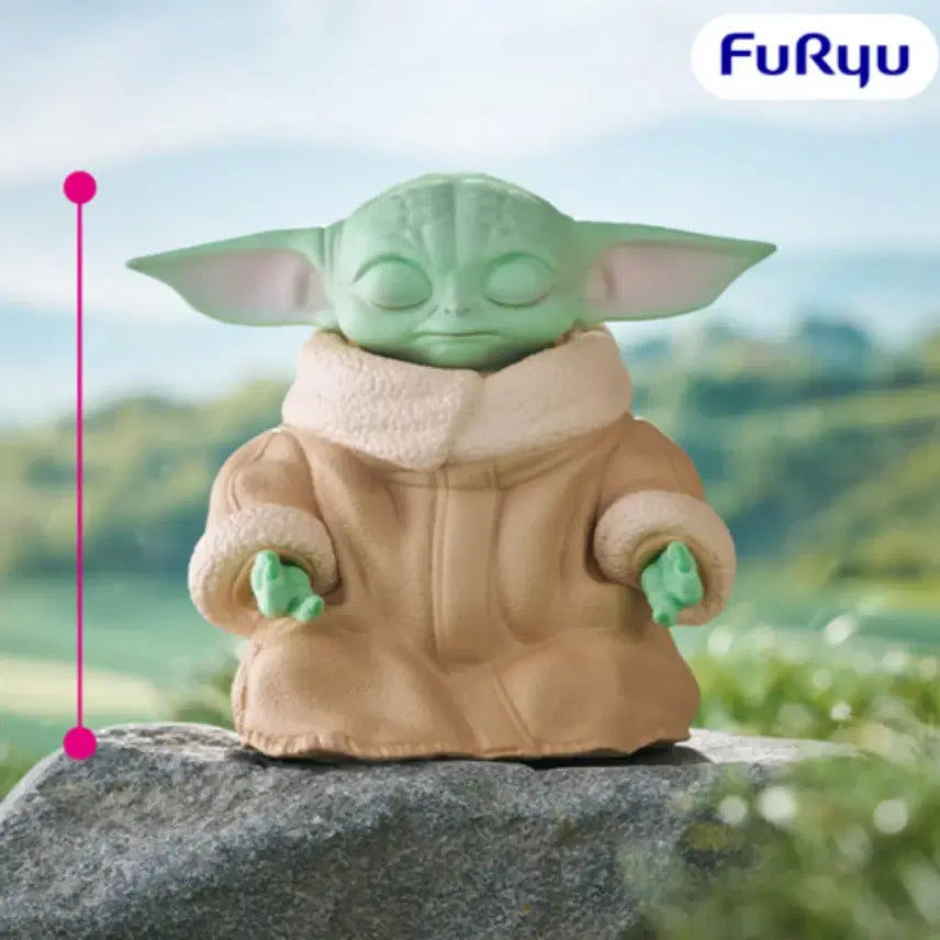 [BUNJANG] FURYU Star Wars The Mandalorian Grogu Noodle Stopper Figure (Sealed) / (미개봉)후류 스타워즈 누들 스토퍼 만달로리안 그로구