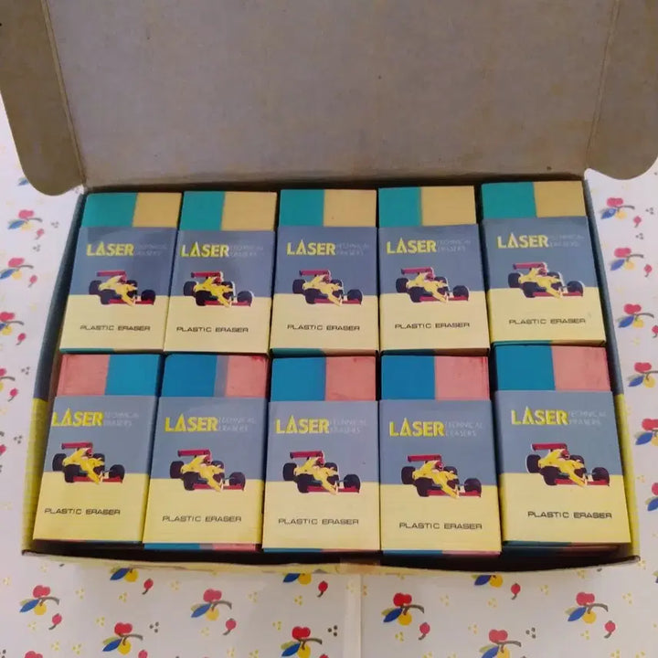 [BUNJANG] 90s Laser Technical Eraser / 90년대 레이저 테크니컬 지우개 /  옛날지우개 고전 문구 빈티지 팬시