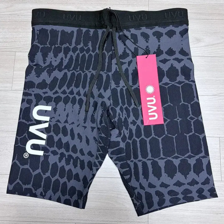 [BUNJANG] UVU Berlin Half Tight Black Grey / UVU 베를린 하프 타이트 블랙그레이