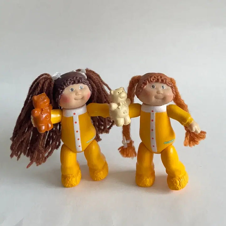 [BUNJANG] 1984s Brown Hair Pipi Cabbage Figure (Rare) / 1984s/브라운헤어 삐삐 양배추피규어(rare)