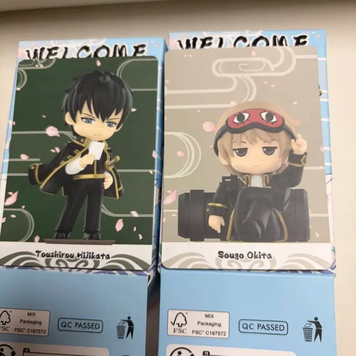 [BUNJANG] Gintama Pop Mart Hijikata &amp; Okita Bundle Set / 은혼 팝마트 히지카타 +소고 일괄 판매합니다