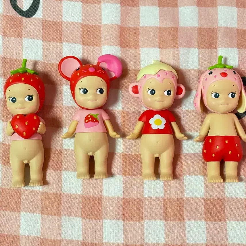[BUNJANG] Sonny Angel Strawberry Love Figure Set / 소니엔젤 스트로베리러브 피규어 세트