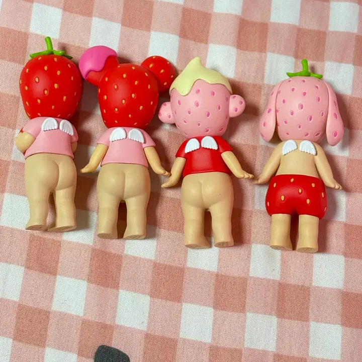[BUNJANG] Sonny Angel Strawberry Love Figure Set / 소니엔젤 스트로베리러브 피규어 세트
