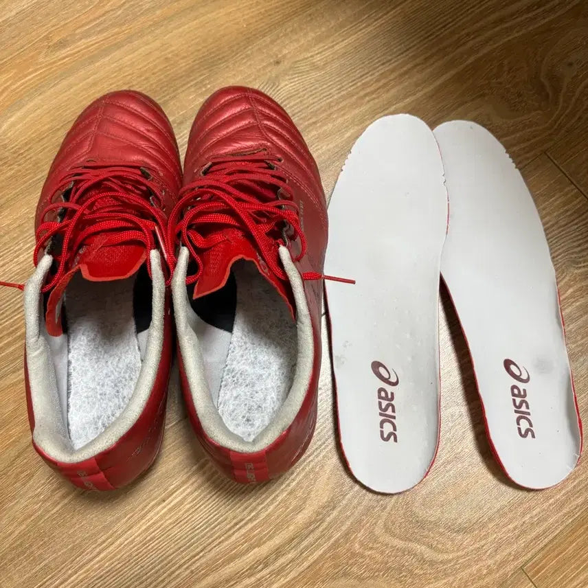 [BUNJANG] ASICS DS LIGHT X-FLY PRO Kangaroo Leather Soccer Cleats (245mm) / 아식스 DS LIGHT X-FLY PRO 캥거루가죽 축구화 245