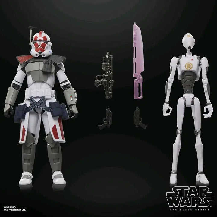 [BUNJANG] Star Wars Black Series Arc Trooper &amp; Commando Droid Action Figure / (미개봉)(택포)스타워즈 블랙시리즈 아크트루퍼 &amp; 코만도드로이드 피규어