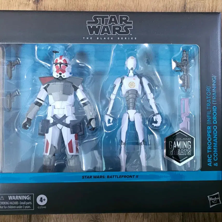 [BUNJANG] Star Wars Black Series Arc Trooper &amp; Commando Droid Action Figure / (미개봉)스타워즈 블랙시리즈 아크 트루퍼 &amp; 코만도 드로이드 피규어