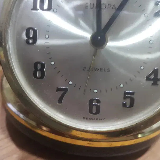 [BUNJANG] 1960s Europa German Travel Alarm Clock / 1960년대 독일 유로파 여행용 시계