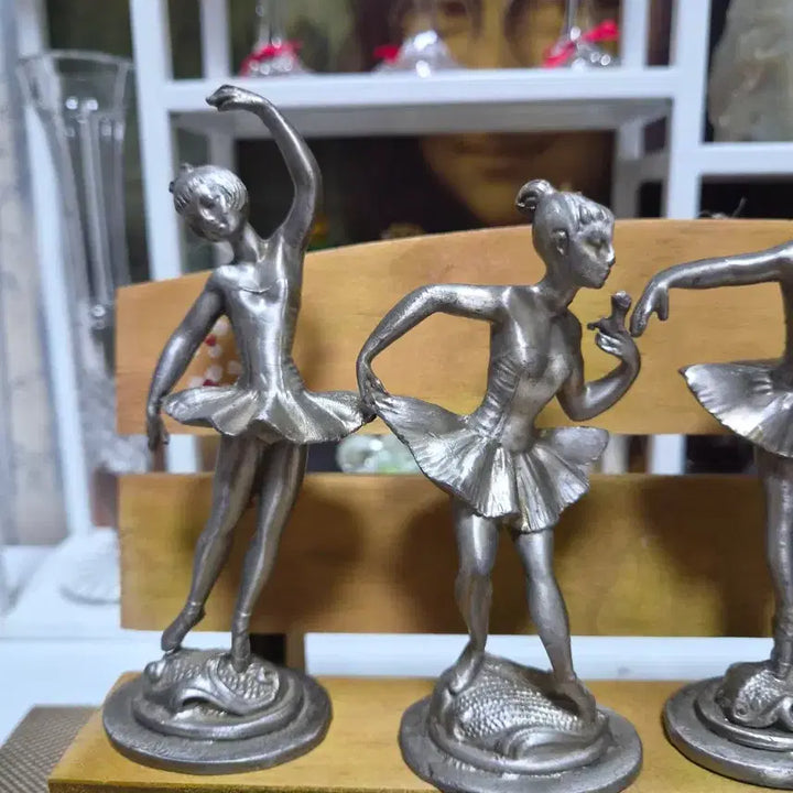 [BUNJANG] Jasper Ballerina Figurines Set of 5 / 주석 발레리나 피규어 5개 세트