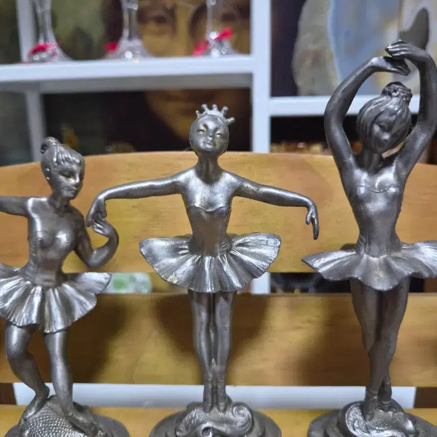 [BUNJANG] Jasper Ballerina Figurines Set of 5 / 주석 발레리나 피규어 5개 세트