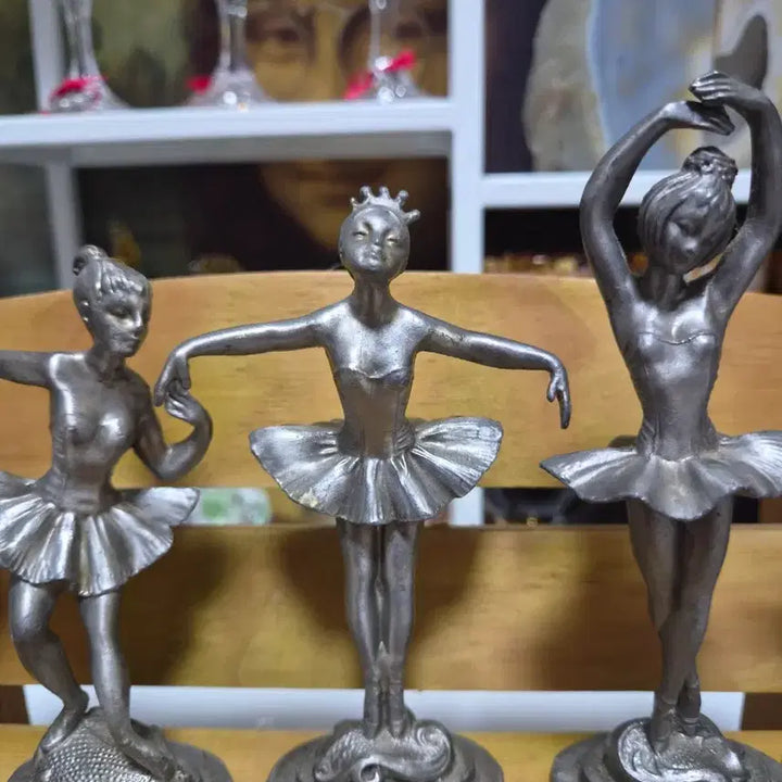 [BUNJANG] Jasper Ballerina Figurines Set of 5 / 주석 발레리나 피규어 5개 세트