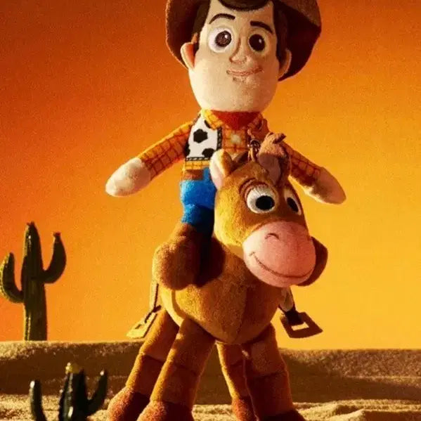 [BUNJANG] Woody Bullseye Plush Keychain / 우디 불스아이 인형 키링
