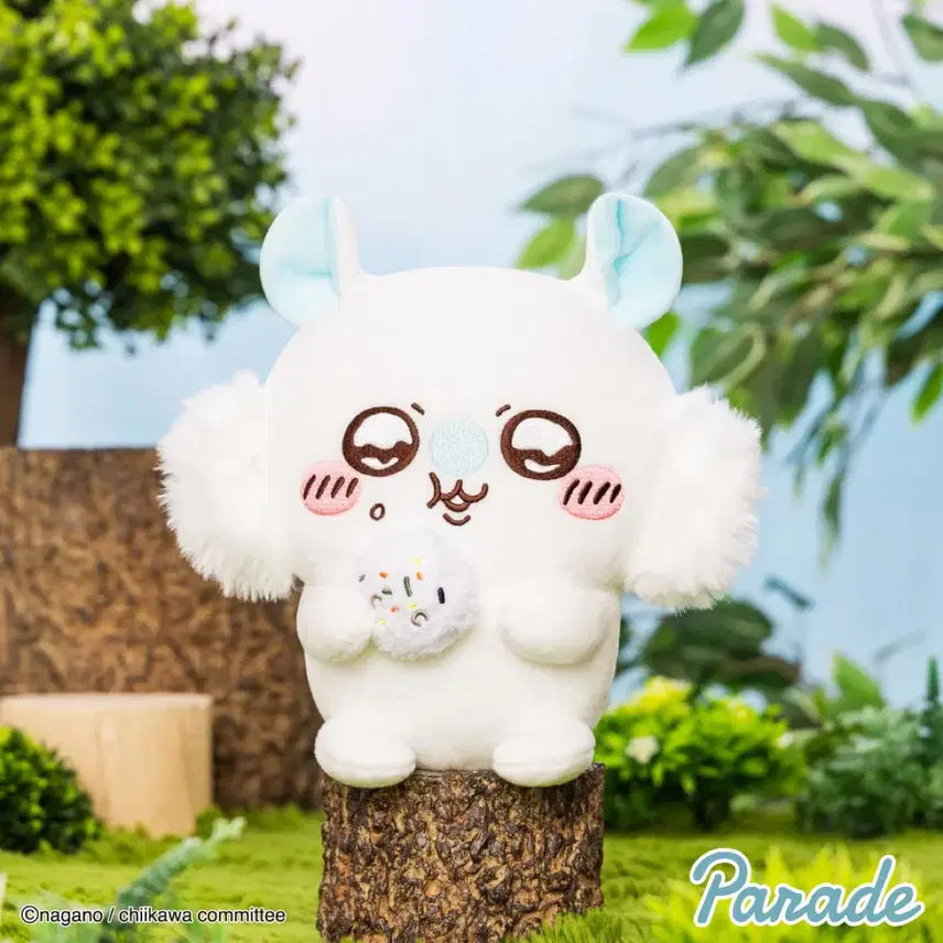 [BUNJANG] Chiikawa Momonga Mogumogu Rice Ball Plush Doll (Japan Exclusive) / 일본 한정 모몽가 모구모구 주먹밥 누이 인형 퍼레이드 치이카와