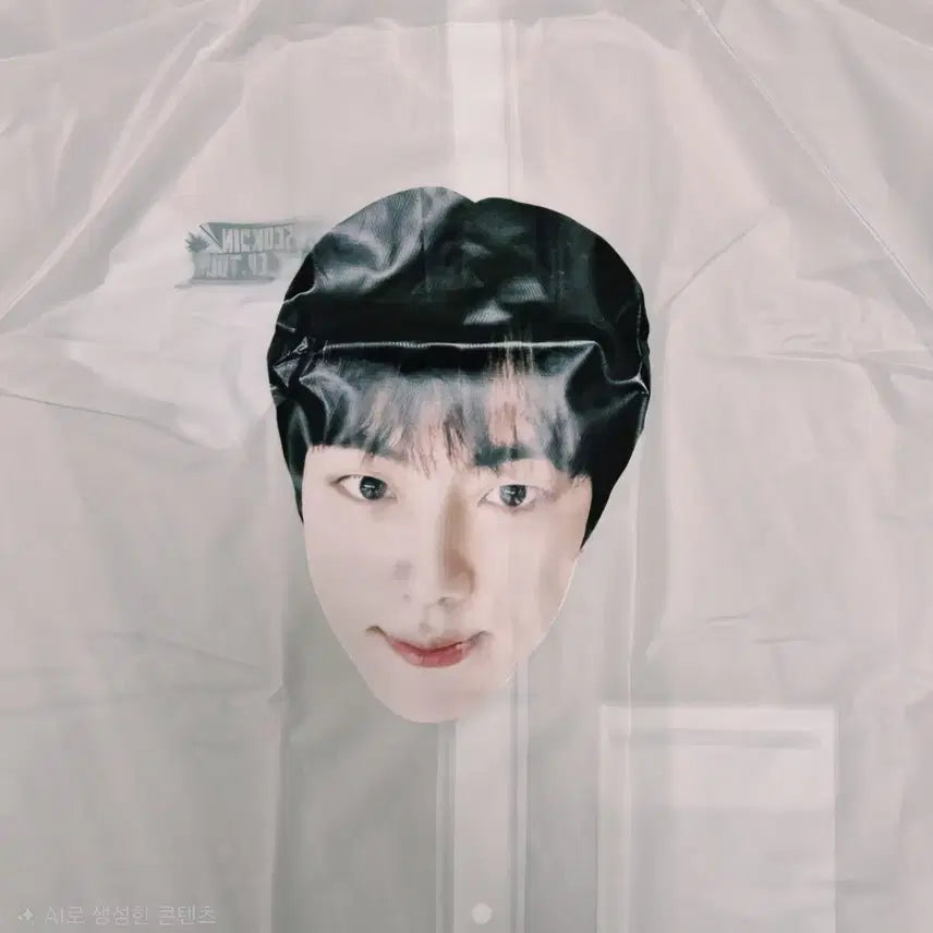 [BUNJANG] Jin Run BTS Concert Gift Raincoat / 달려라석진 콘서트 기프트 우비