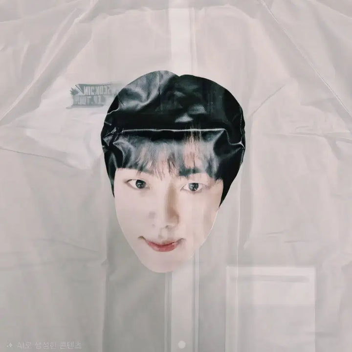 [BUNJANG] Jin Run BTS Concert Gift Raincoat / 달려라석진 콘서트 기프트 우비