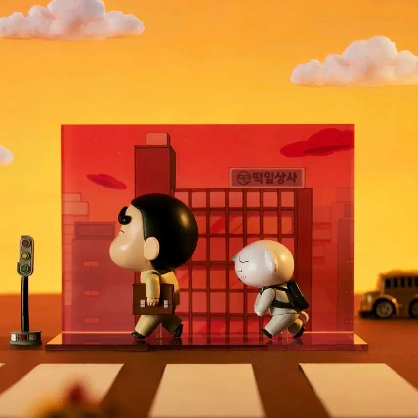 [BUNJANG] Crayon Shin-chan Farewell Figure / 짱구 퇴근 피규어