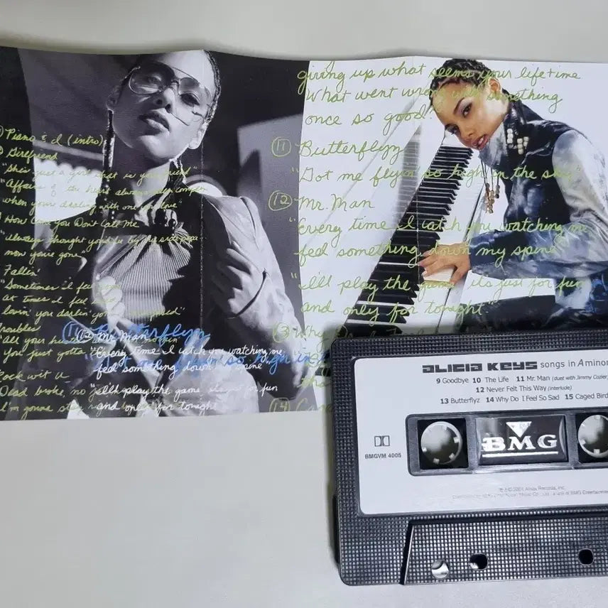 [BUNJANG] Alicia Keys Songs in A Minor Cassette Tape / 알리샤 키스 Songs in A minor 1집 (카세트테이프)