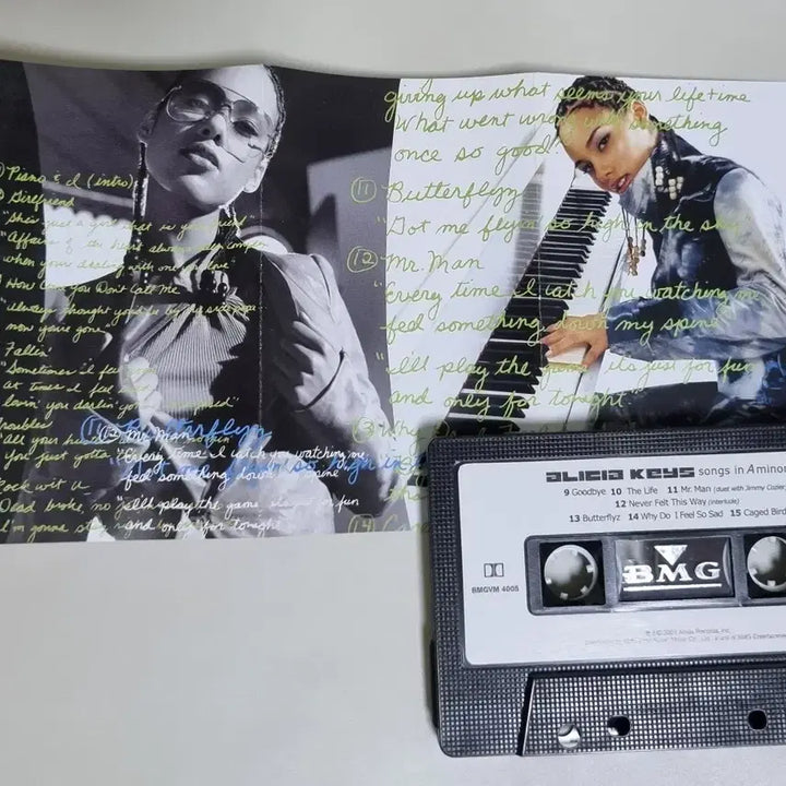 [BUNJANG] Alicia Keys Songs in A Minor Cassette Tape / 알리샤 키스 Songs in A minor 1집 (카세트테이프)