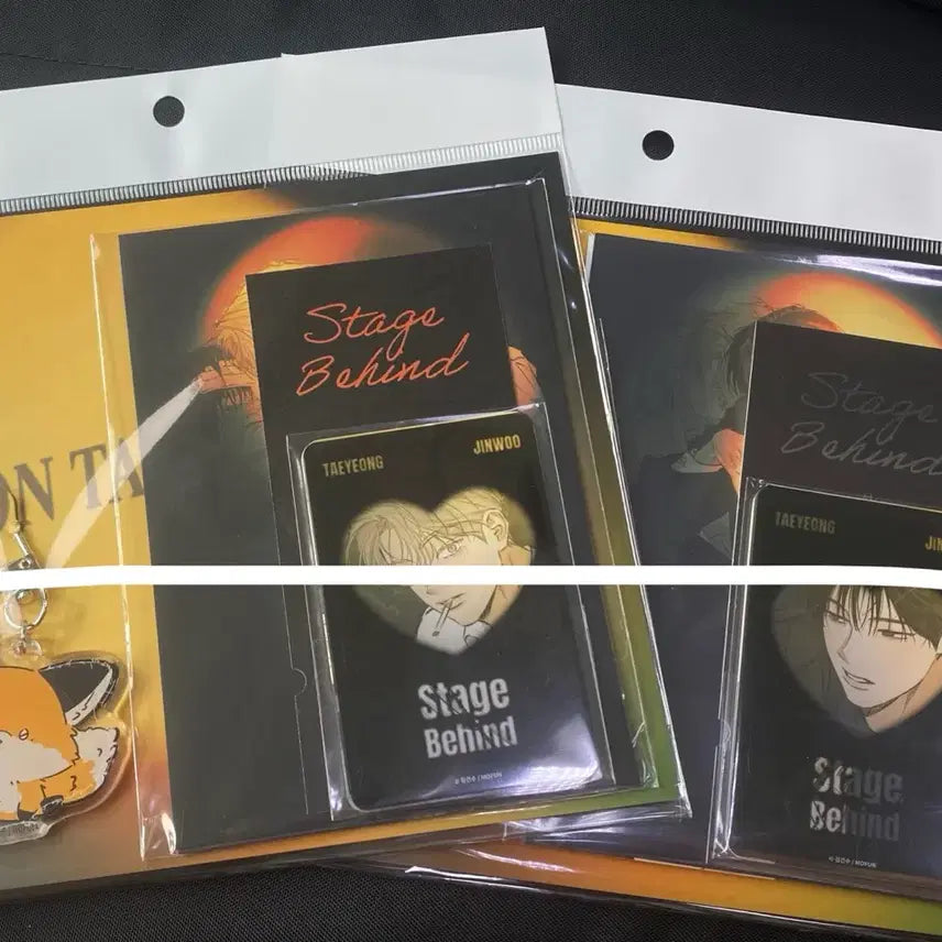 [BUNJANG] SF9 Stage Behind Tae Young Jin Woo Set Keyring Photocard Postcard Bundle Set / 미개봉)스비하 스테이지비하인드 태영 진우 세트 키링 포카 엽서 일괄 판매