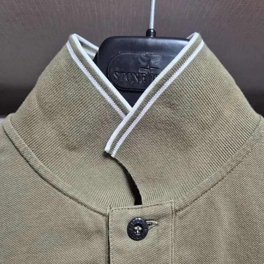 [BUNJANG] Stone Island Caravan Short Sleeve Polo Shirt L (100) / 정품 한글택 스톤아일랜드 카라반팔티 100-L