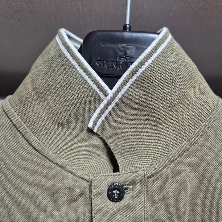 [BUNJANG] Stone Island Caravan Short Sleeve Polo Shirt L (100) / 정품 한글택 스톤아일랜드 카라반팔티 100-L