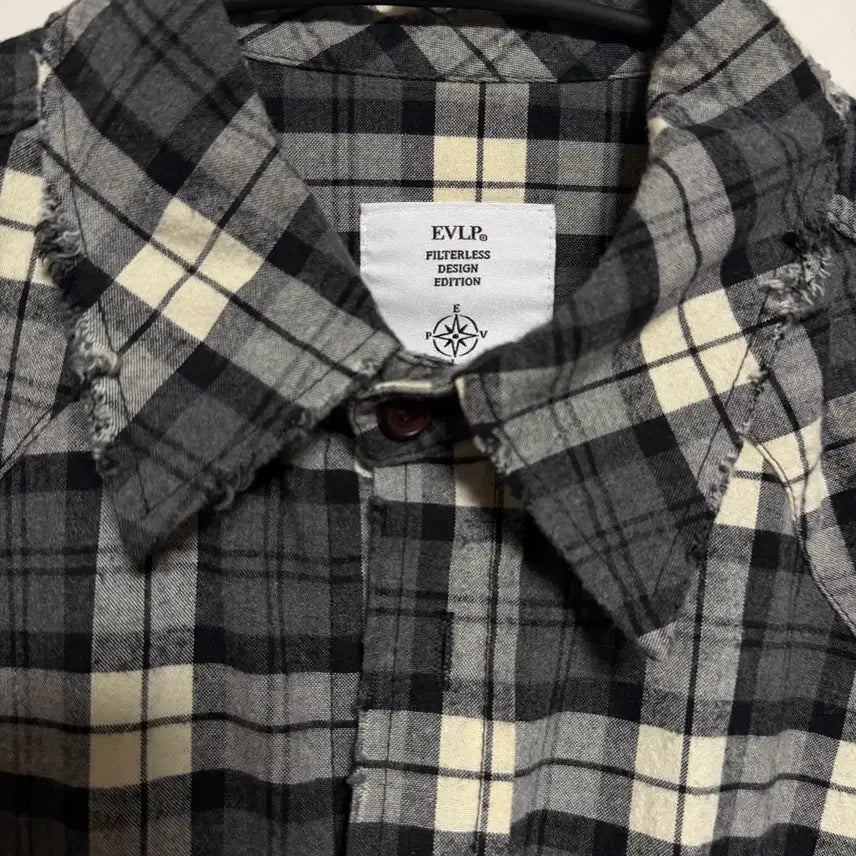 [SOLD OUT] EVLP 엔벨로프 체크셔츠