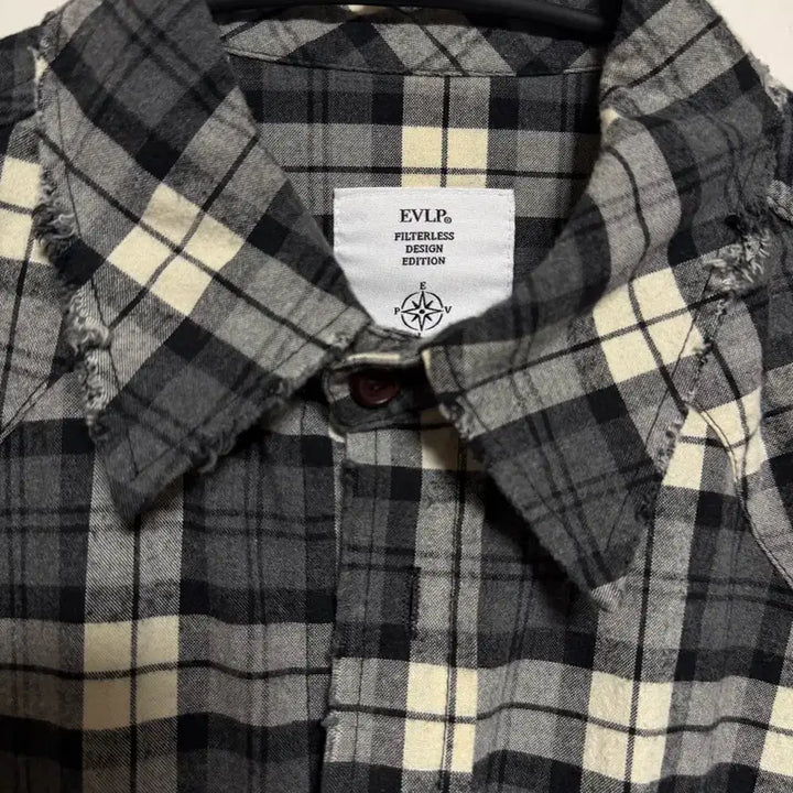 [SOLD OUT] EVLP 엔벨로프 체크셔츠