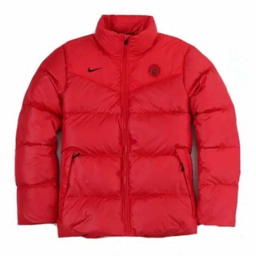 [BUNJANG] Nike Manchester United Down Jacket 550 Fill - Size S (95) / 나이키 맨유 오일 다운자켓 550필