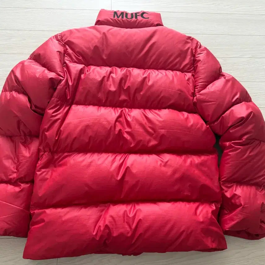 [BUNJANG] Nike Manchester United Down Jacket 550 Fill - Size S (95) / 나이키 맨유 오일 다운자켓 550필