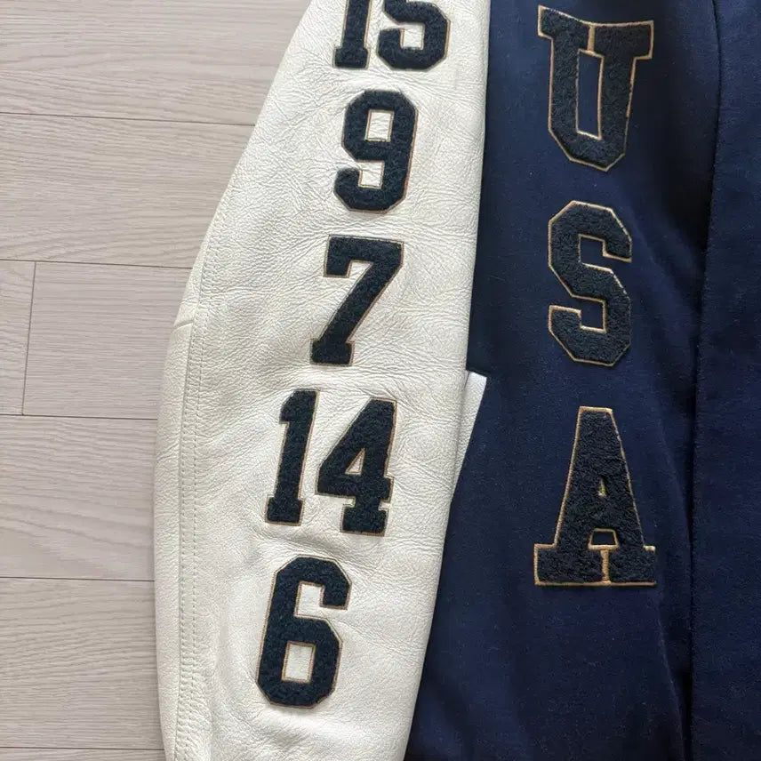 [BUNJANG] Nike Dream Team 20th Anniversary Destroyer Varsity Jacket / 나이키 드림팀 20주년 디스트로이어 바시티 자켓