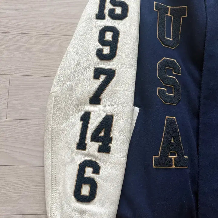[BUNJANG] Nike Dream Team 20th Anniversary Destroyer Varsity Jacket / 나이키 드림팀 20주년 디스트로이어 바시티 자켓