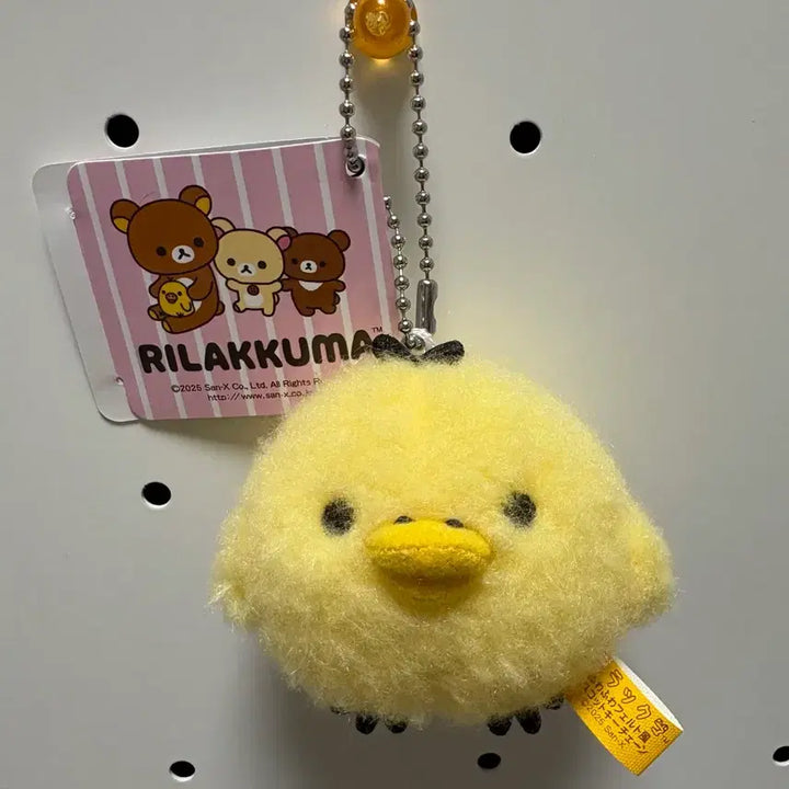 [BUNJANG] San-X Kippori Character Plush Keychain / 산엑스 키이로이토리 인형 키링