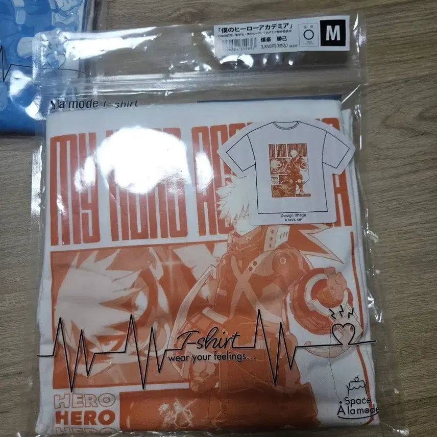 [BUNJANG] My Hero Academia Bakugo Todoroki Midoriya T-Shirt (M Size) / 나의 히어로 아카데미아 티셔츠 바쿠고 토도로키 미도리야