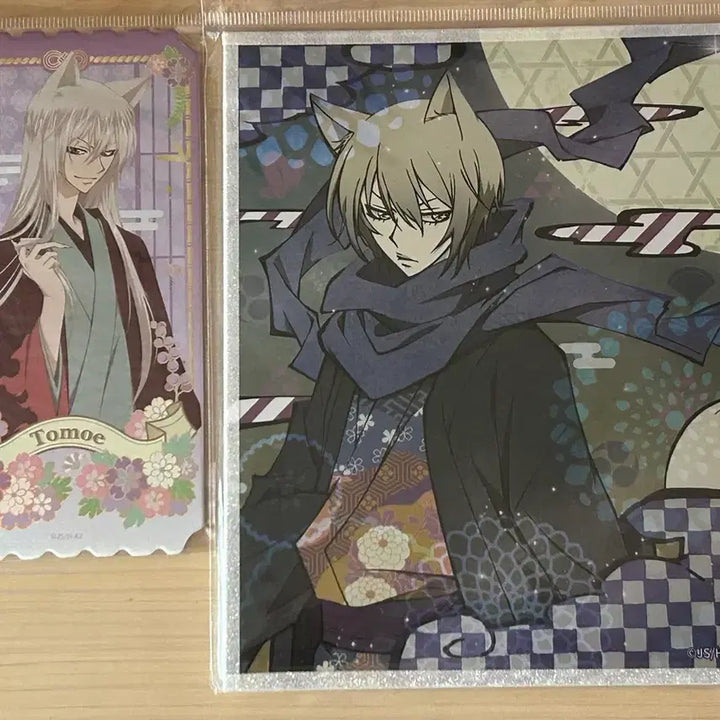 [BUNJANG] Kamisama Kiss Tomoe Shikishi &amp; Ticket Bundle Set (Sealed) / 오늘부터신령님 토모에 색지, 티켓 일괄