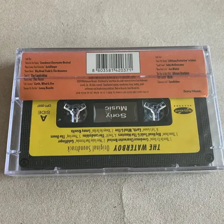 [BUNJANG] The Waterboy 90s Adam Sandler Movie OST Cassette Tape (Sealed) / 90년대 아담샌들러 영화 워터보이 OST 영화음악 미개봉 카세트테이프