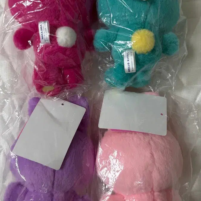 [SOLD OUT] 컬러풀 버니 키티 4개 세트