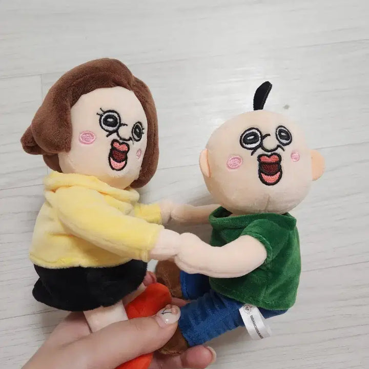 [BUNJANG] BbangBbangYi &amp; OckJi Magnetic Doll Set / 빵빵이 옥지 자석 인형 세트