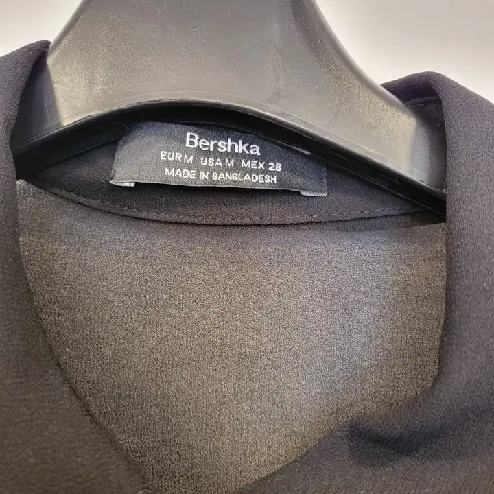 [SOLD OUT] 버쉬카 시스루 셔츠 검정