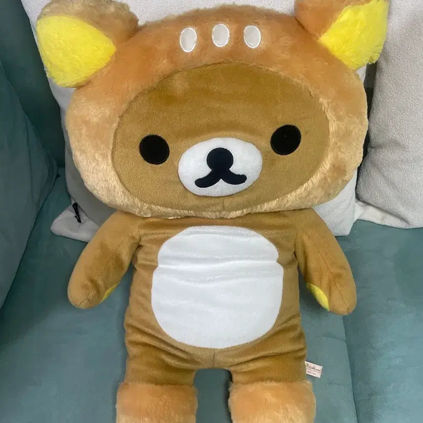 [BUNJANG] Rilakkuma Large Deer Plush / 파격할인/리락쿠마 사슴 대형 인형