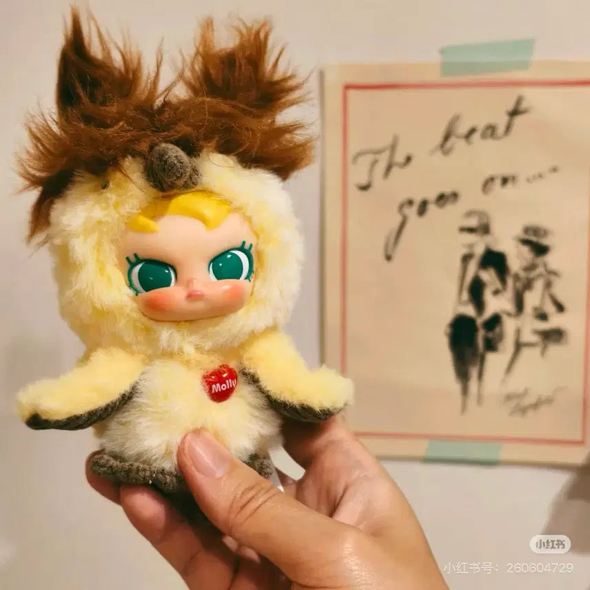 [BUNJANG] Pop Mart Dear Birds Series Molly Doll Keychain / 팝마트 디어버드Dear Birds 시리즈 인형 키링molly