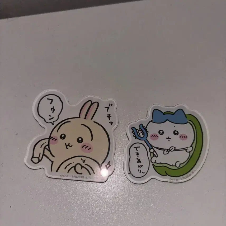 [BUNJANG] Chiikawa Magnet Set (2 types) / 치이카와 마그넷 2종 일괄