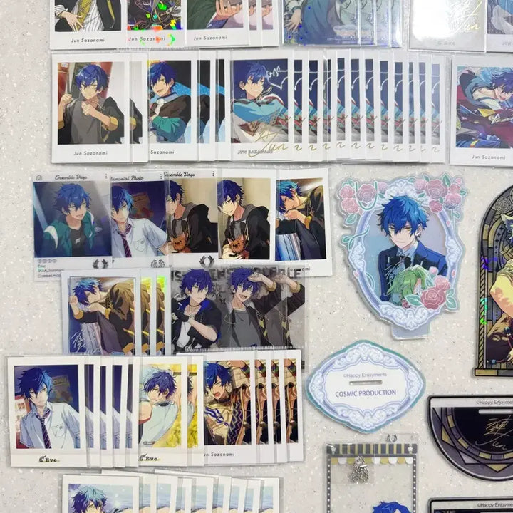 [BUNJANG] Ensemble Stars! Jun Shion Official Goods Set (StarS) / 앙스타 사자나미 쥰 공식 굿즈 세트 정리 레어 중스타 푸니빈즈 쿠지 뱃지