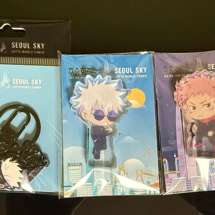 [BUNJANG] Jujutsu Kaisen Satoru Gojo Acrylic Standee Bundle (Set of 4 + Bonus) / 주술회전 고죠 사토루 아크릴 일괄(4개+덤)